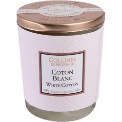 BOUGIE COTON BLANC 180 G