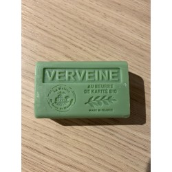 Savon au beurre de karité bio - 60gr - Verveine