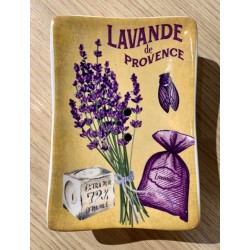 PORTE-SAVON LAVANDE VINTAGE