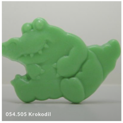 Savon fantaisie parfumé ANIMAL-CROCODILE VERT 25gr (THE...