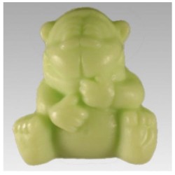 Savon fantaisie parfumé ANIMAL GORILLE VERT 25GR (POMME)