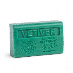 Savon Au Beurre De Karité Parfumé - 125Gr  - Vetiver